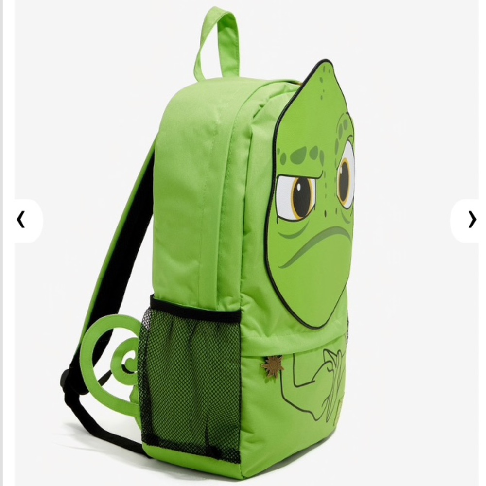 LAST ONE! DISNEY LOUNGEFLY Tangled PASCAL BACKPACK - Picture 3 of 7